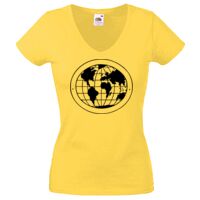 Lady-fit Valueweight V-Neck T-Shirt Thumbnail