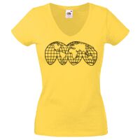 Lady-fit Valueweight V-Neck T-Shirt Thumbnail