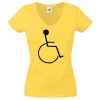 Lady-fit Valueweight V-Neck T-Shirt Thumbnail