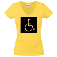 Lady-fit Valueweight V-Neck T-Shirt Thumbnail