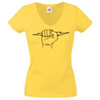 Lady-fit Valueweight V-Neck T-Shirt Thumbnail