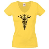 Lady-fit Valueweight V-Neck T-Shirt Thumbnail