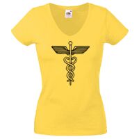 Lady-fit Valueweight V-Neck T-Shirt Thumbnail