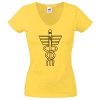 Lady-fit Valueweight V-Neck T-Shirt Thumbnail