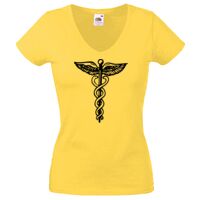 Lady-fit Valueweight V-Neck T-Shirt Thumbnail