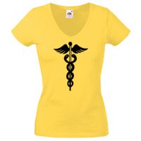 Lady-fit Valueweight V-Neck T-Shirt Thumbnail