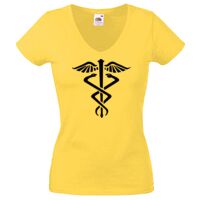 Lady-fit Valueweight V-Neck T-Shirt Thumbnail