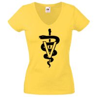 Lady-fit Valueweight V-Neck T-Shirt Thumbnail