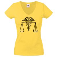 Lady-fit Valueweight V-Neck T-Shirt Thumbnail