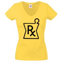 Lady-fit Valueweight V-Neck T-Shirt Thumbnail