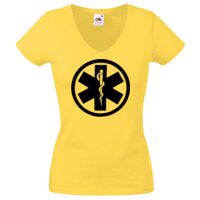 Lady-fit Valueweight V-Neck T-Shirt Thumbnail