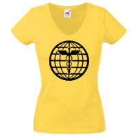 Lady-fit Valueweight V-Neck T-Shirt Thumbnail