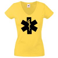 Lady-fit Valueweight V-Neck T-Shirt Thumbnail