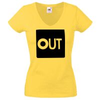 Lady-fit Valueweight V-Neck T-Shirt Thumbnail