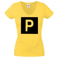 Lady-fit Valueweight V-Neck T-Shirt Thumbnail