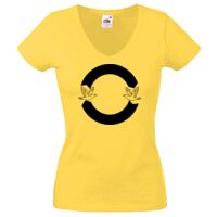 Lady-fit Valueweight V-Neck T-Shirt Thumbnail
