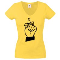 Lady-fit Valueweight V-Neck T-Shirt Thumbnail