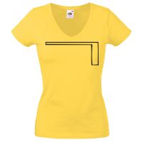 Lady-fit Valueweight V-Neck T-Shirt Thumbnail