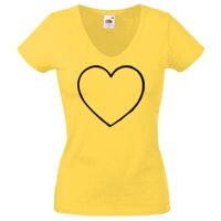 Lady-fit Valueweight V-Neck T-Shirt Thumbnail