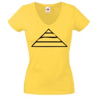 Lady-fit Valueweight V-Neck T-Shirt Thumbnail