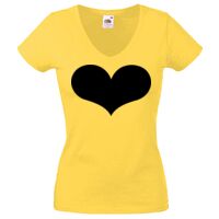 Lady-fit Valueweight V-Neck T-Shirt Thumbnail