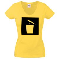 Lady-fit Valueweight V-Neck T-Shirt Thumbnail