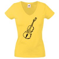 Lady-fit Valueweight V-Neck T-Shirt Thumbnail