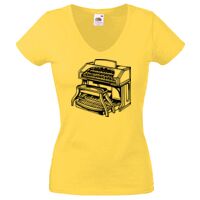 Lady-fit Valueweight V-Neck T-Shirt Thumbnail