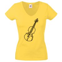 Lady-fit Valueweight V-Neck T-Shirt Thumbnail