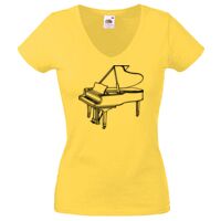 Lady-fit Valueweight V-Neck T-Shirt Thumbnail