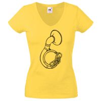 Lady-fit Valueweight V-Neck T-Shirt Thumbnail