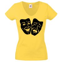 Lady-fit Valueweight V-Neck T-Shirt Thumbnail