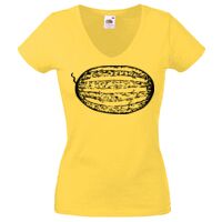 Lady-fit Valueweight V-Neck T-Shirt Thumbnail
