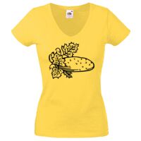 Lady-fit Valueweight V-Neck T-Shirt Thumbnail