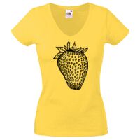 Lady-fit Valueweight V-Neck T-Shirt Thumbnail
