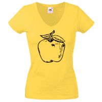Lady-fit Valueweight V-Neck T-Shirt Thumbnail