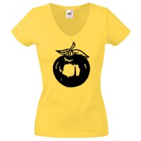 Lady-fit Valueweight V-Neck T-Shirt Thumbnail