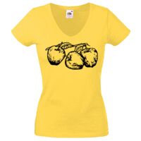 Lady-fit Valueweight V-Neck T-Shirt Thumbnail
