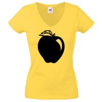 Lady-fit Valueweight V-Neck T-Shirt Thumbnail