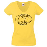 Lady-fit Valueweight V-Neck T-Shirt Thumbnail