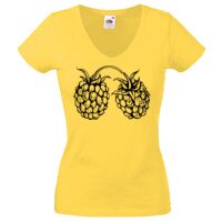 Lady-fit Valueweight V-Neck T-Shirt Thumbnail
