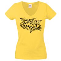 Lady-fit Valueweight V-Neck T-Shirt Thumbnail
