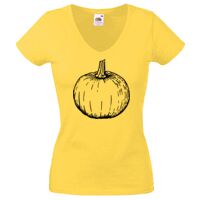 Lady-fit Valueweight V-Neck T-Shirt Thumbnail