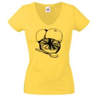 Lady-fit Valueweight V-Neck T-Shirt Thumbnail