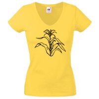 Lady-fit Valueweight V-Neck T-Shirt Thumbnail