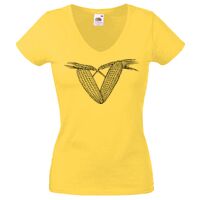 Lady-fit Valueweight V-Neck T-Shirt Thumbnail