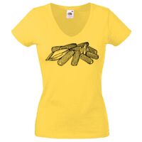Lady-fit Valueweight V-Neck T-Shirt Thumbnail