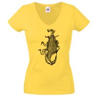 Lady-fit Valueweight V-Neck T-Shirt Thumbnail