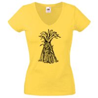 Lady-fit Valueweight V-Neck T-Shirt Thumbnail