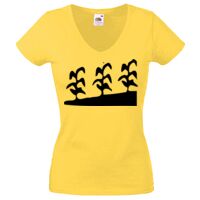Lady-fit Valueweight V-Neck T-Shirt Thumbnail